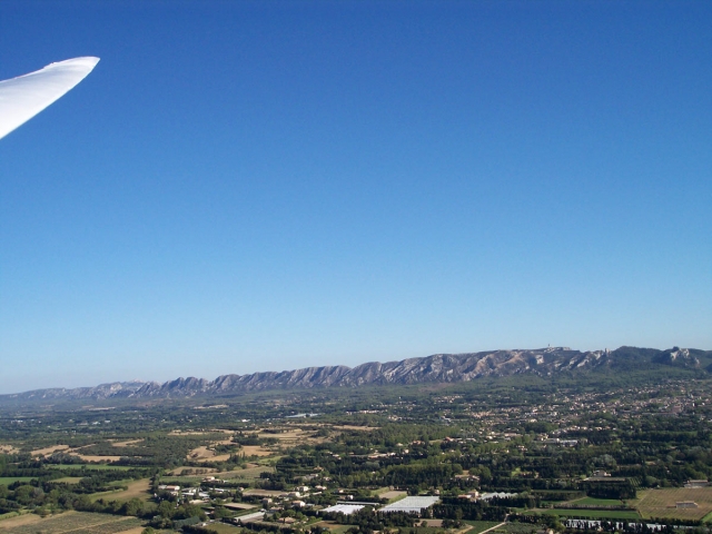 Planeador en Provenza 
